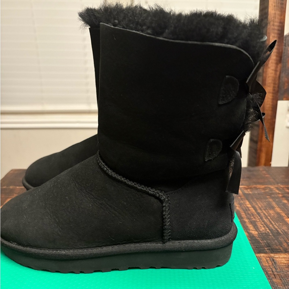 UGG Black BAILEY  BOWS